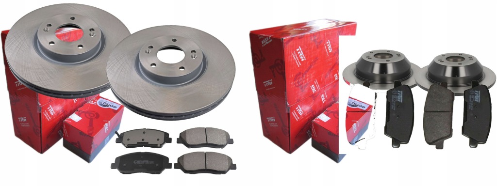 фото №1, Гальмівні диски гальмівні колодки p+t trw hyundai santa fe ii