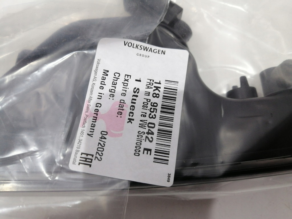 фото №5, Vw scirocco 3 правий передній поворотник новий