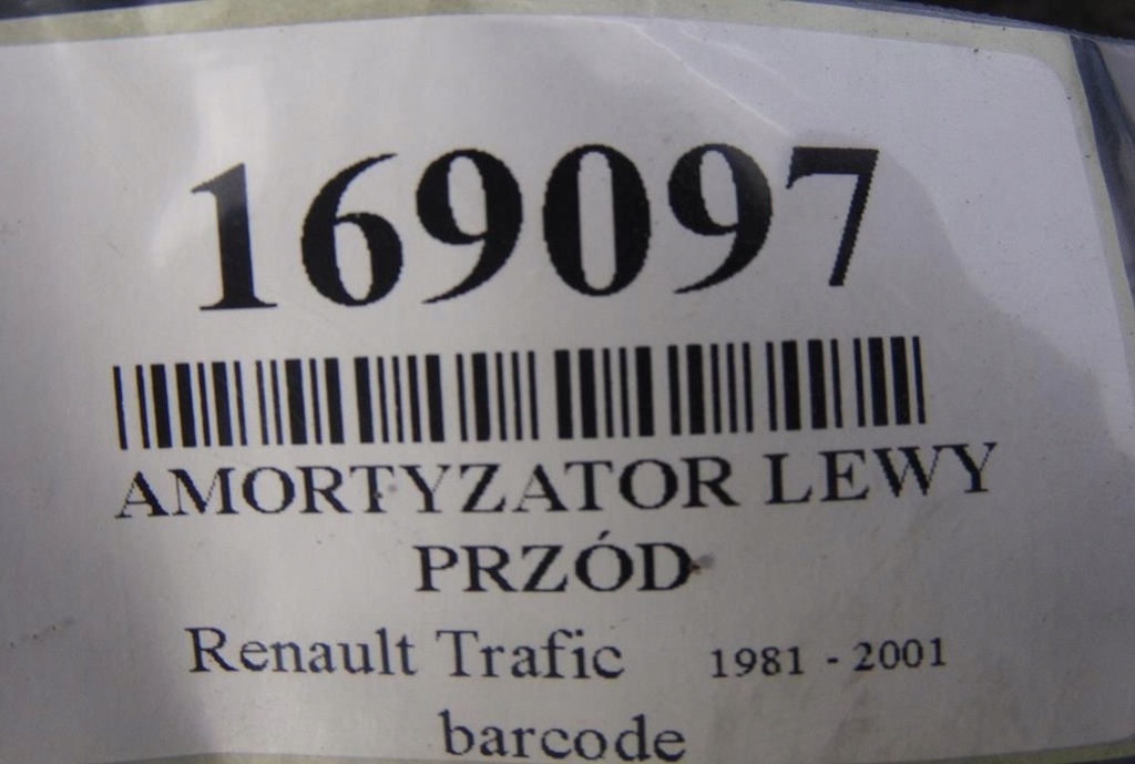 фото №4, Renault trafic амортизатор левый