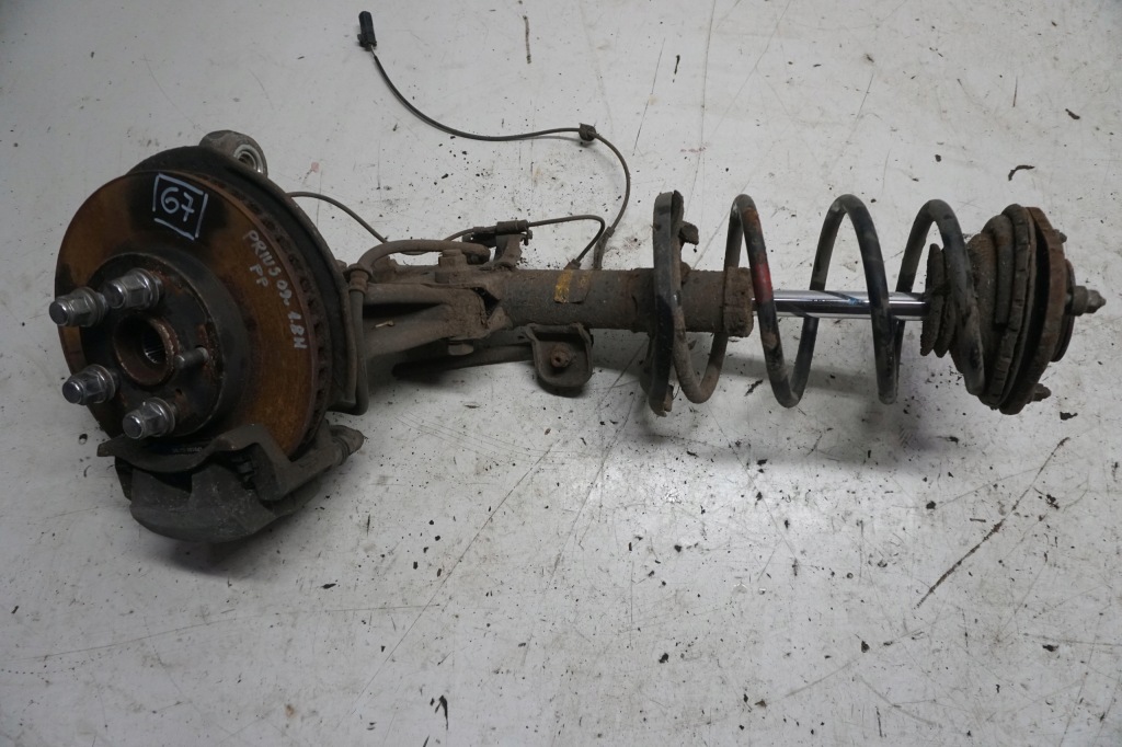 фото №1, Toyota prius iii 09-15 амортизаторна стійка поворотний кулак амортизатор права передня