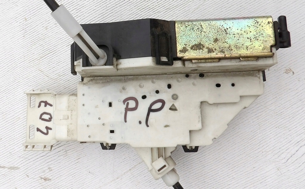 фото №4, Peugeot 407 замок двері правий перед з ручка ezwd