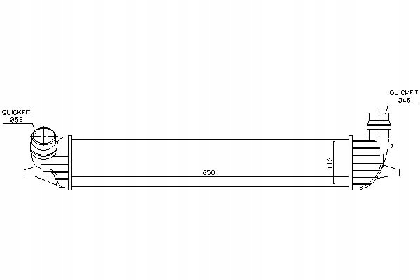 фото №2, Nissens інтеркулер nis, 96625