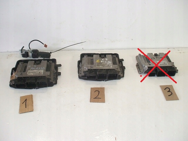 фото №1, Citroen c3 picasso замок зажигания бортовой компьютер двигателя