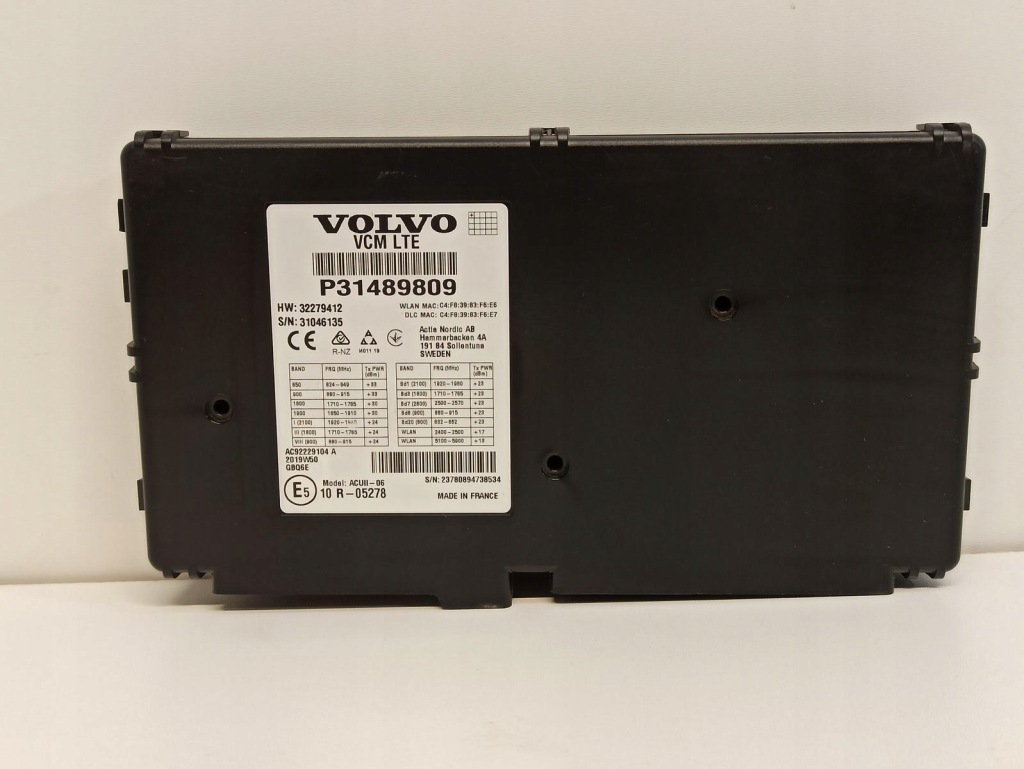 фото №1, Volvo v60 xc60 модуль блок управления lte 31489809