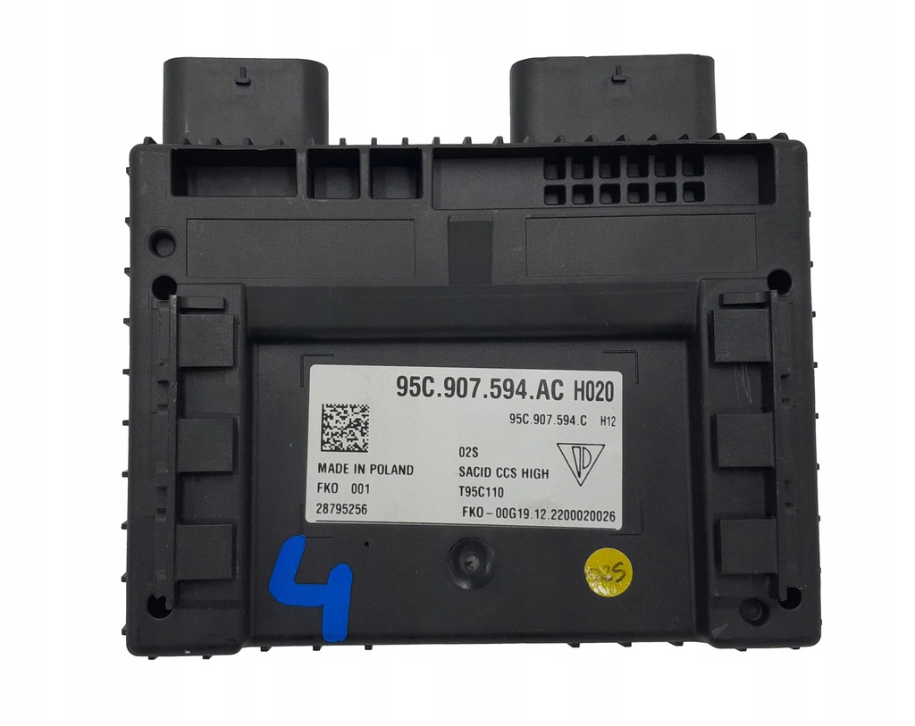 фото №1, Модуль блок управления porsche macan 95c907594ac