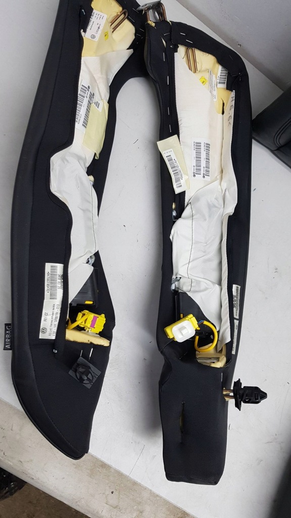 фото №10, Volkswagen golf vi 6 hb сиденья заднее сиденье обшивки europa