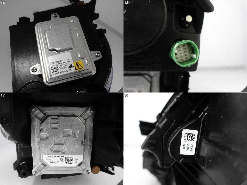 Alfa giulietta veloce рестайлінг  16-20 карбон лампа ксенон + led права перед eu Недорого