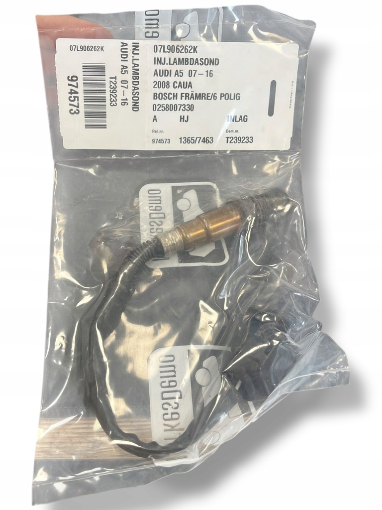 фото №1, Audi a5 датчик лямбда-зонд 07l906262k