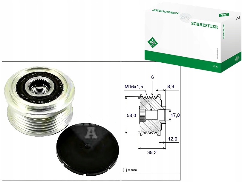 Купить Сцепление генератор hyundai i10 1.0 pa