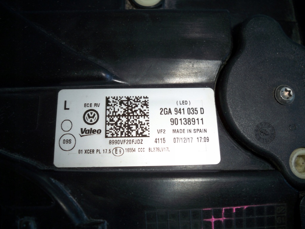 фото №9, Лампа ліва перед передня full led vw t-roc 2ga