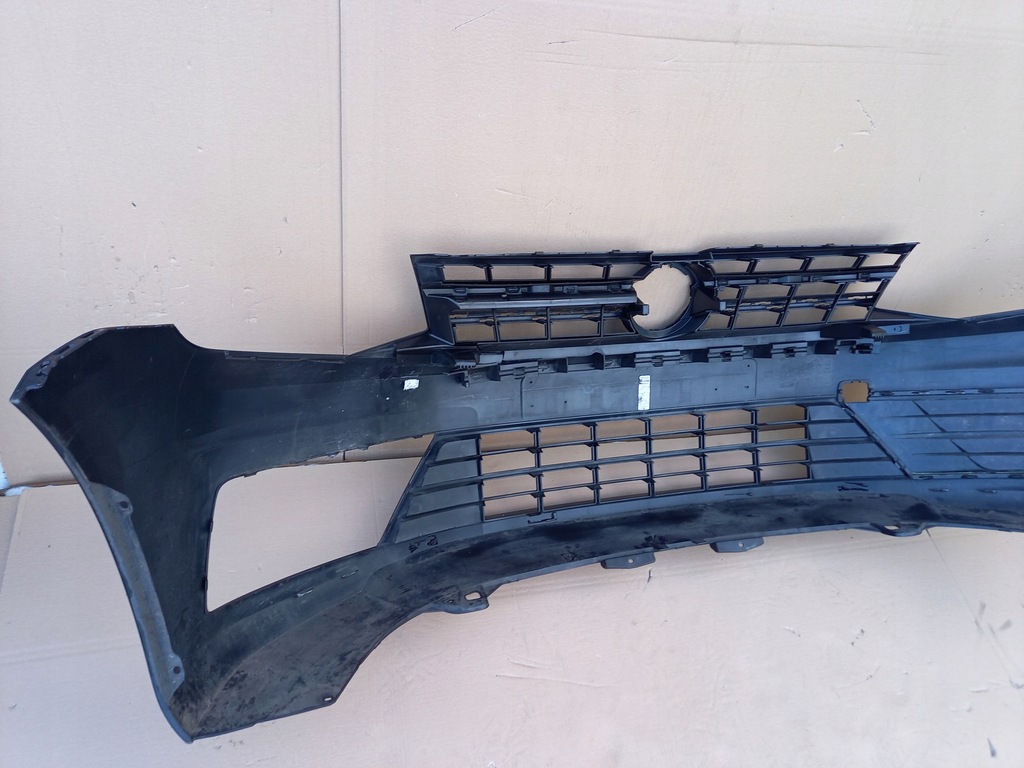 фото №8, Vw caddy 2k5 lift 15- бампер передний решётка oryg!