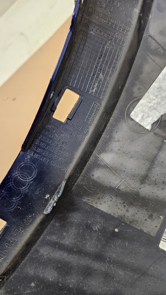 фото №7, Бампер перед лівий кутик audi q3 ii 83a