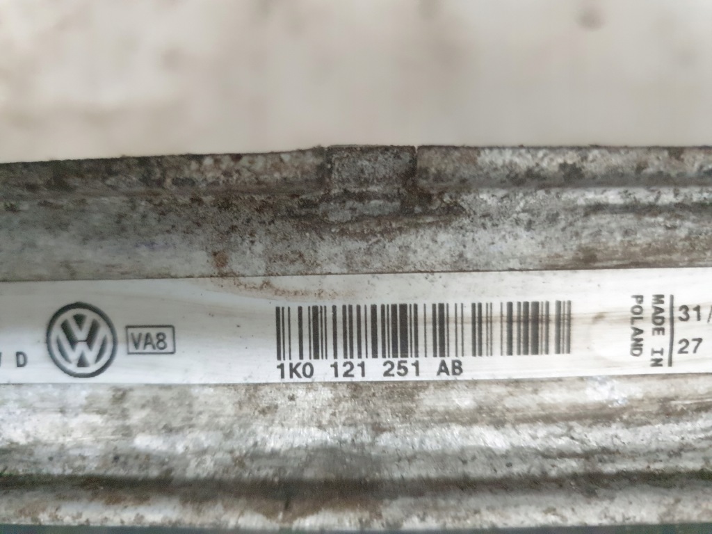 Vw audi seat skoda 1.9 tdi интеркулер 1k0145803s с Разборки