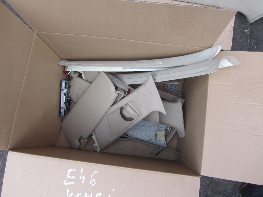 фото №5, Потолок bmw e46 kombi кремовый комплект