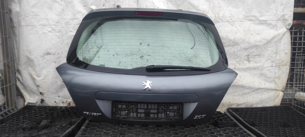 фото №1, Крышка багажника задняя kpl. ezw peugeot 207 hb 06- poznań