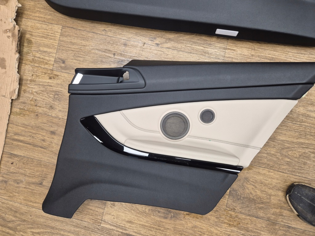 фото №9, Bmw f32 салон підігрів сидіння спортивні m-pakiet шкіра заднє сидіння обшивки oyster