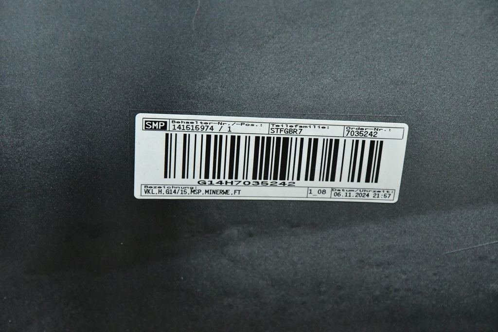 фото №10, Бампер задняя задний bmw 8 g14 g15 m-pakiet a96 mineralweiss