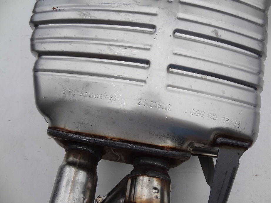 фото №7, Правий гасник вихлоп активний 4n0253612l 4n0253610h audi a8 s8 d5