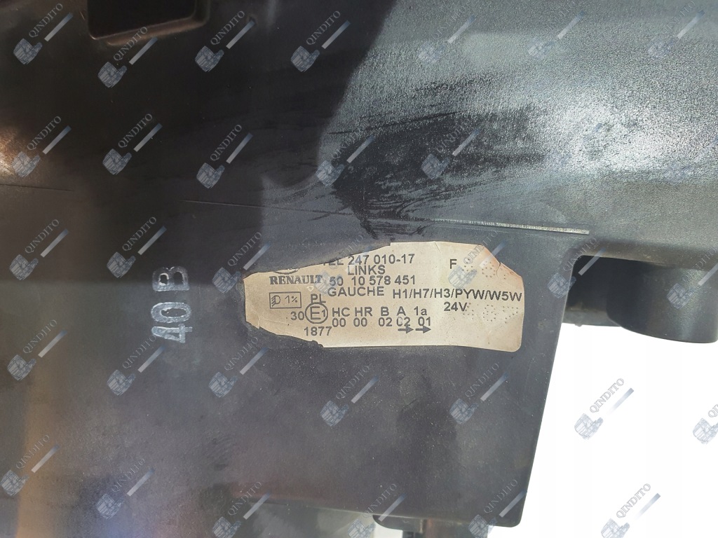 Фара лампа renault premium перед с Разборки