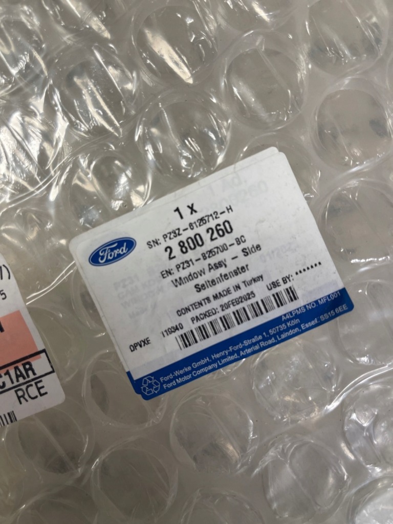 Купить Новая оригинальная стекло боковое  правая открывание ford transit custom mk7 14-25