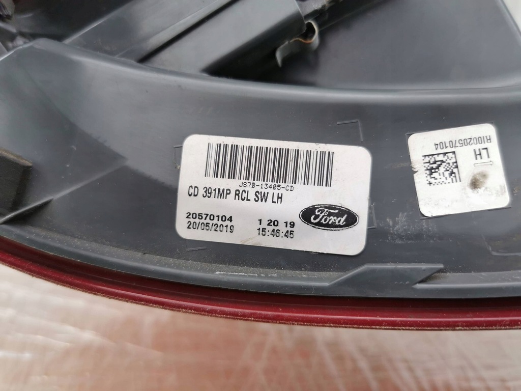 фото №13, Ford mondeo v mk5 lift 19- лампа задняя левая led js7b-13405-cd