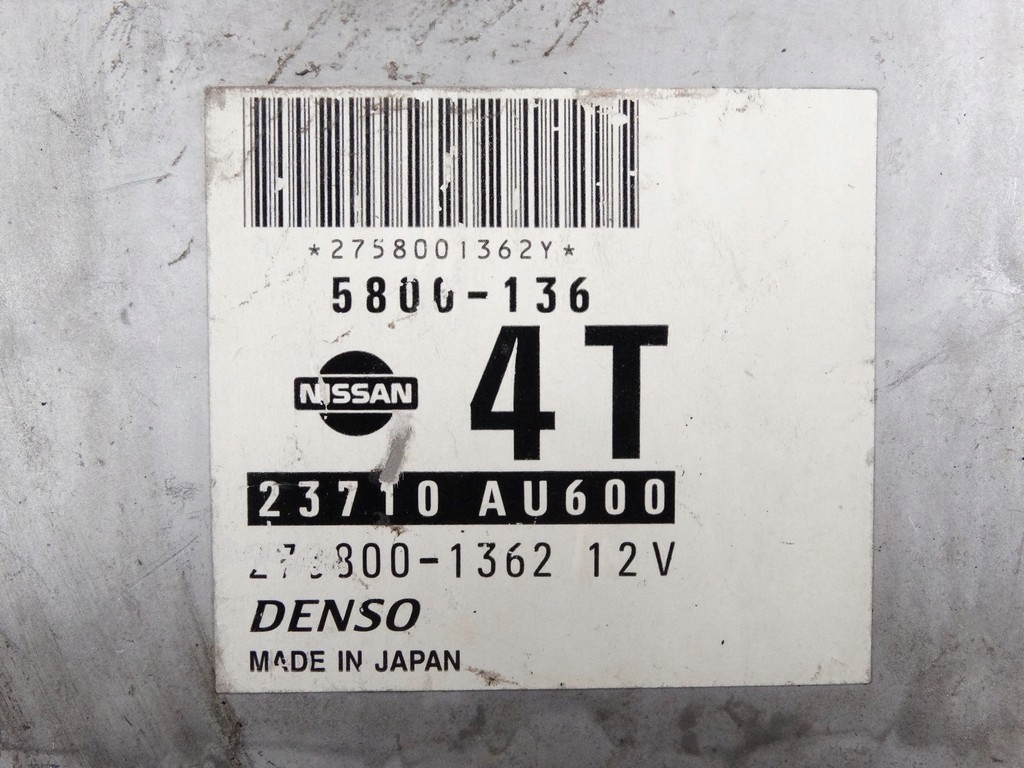 фото №10, Бортовой компьютер двигателя nissan primera p12 2.2dci