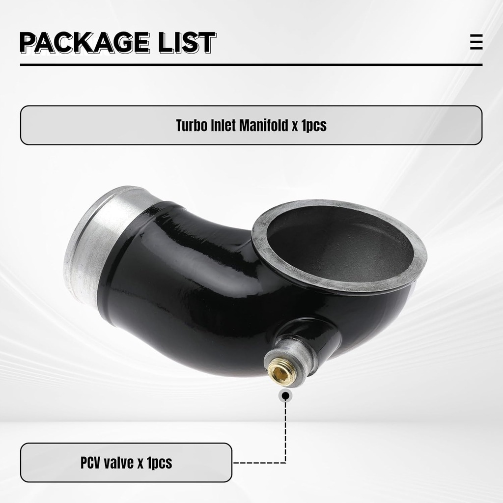 фото №6, Коллектор впускной колено труба silverado 2500 hd v8 6.6l, дизель gmc sierra