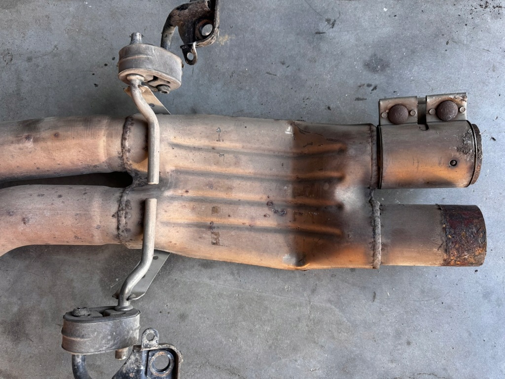 фото №12, Audi sq7 q7 4m 2015-2024 4.0 tdi гаситель выпускной выхлоп активный