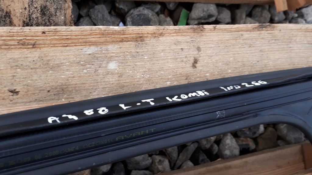 фото №14, A4 b8 s4 прокладка дверь стекло левый задняя kombi