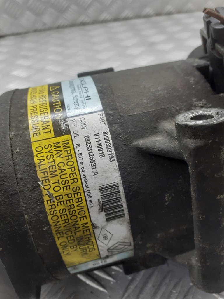 фото №3, Компресор кондиціонера renault scenic ii 1.9 dci 8200309193