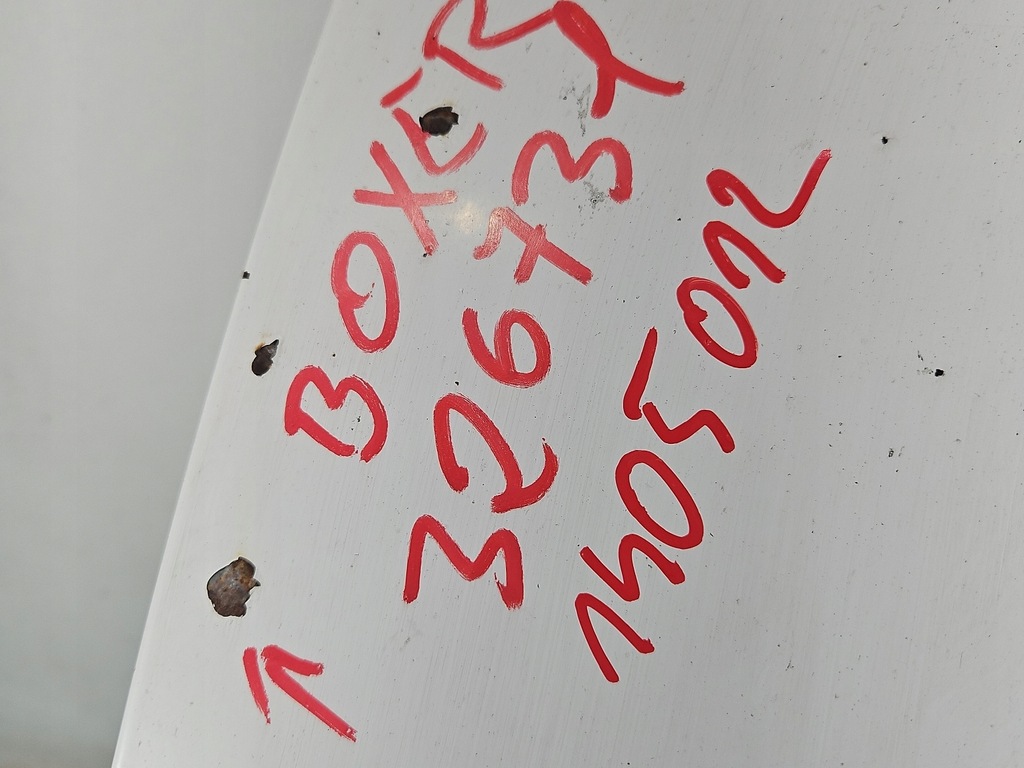 фото №13, Капот передняя peugeot boxer ii белый 06-14