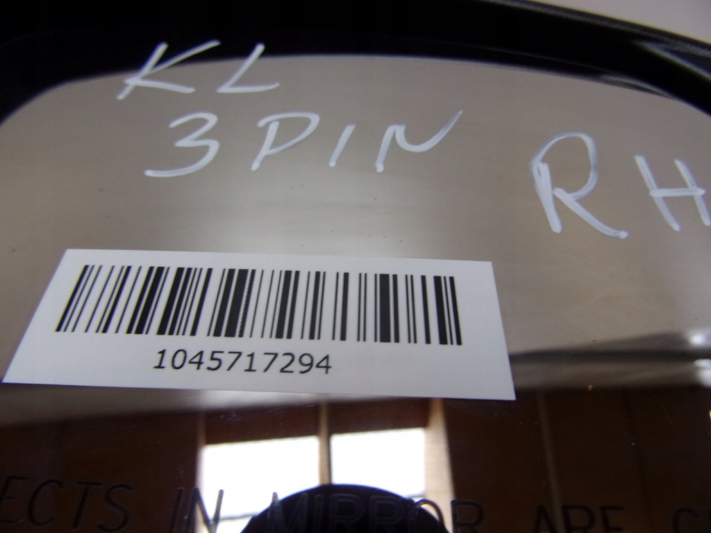 фото №7, Jeep cherokee kl зеркало правое 3 pin