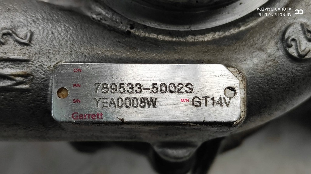 фото №7, Турбонагнетатель opel astra j, mokka 1.7 cdti 131km