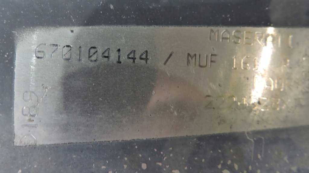 фото №7, Гаситель maserati quattroporte левый