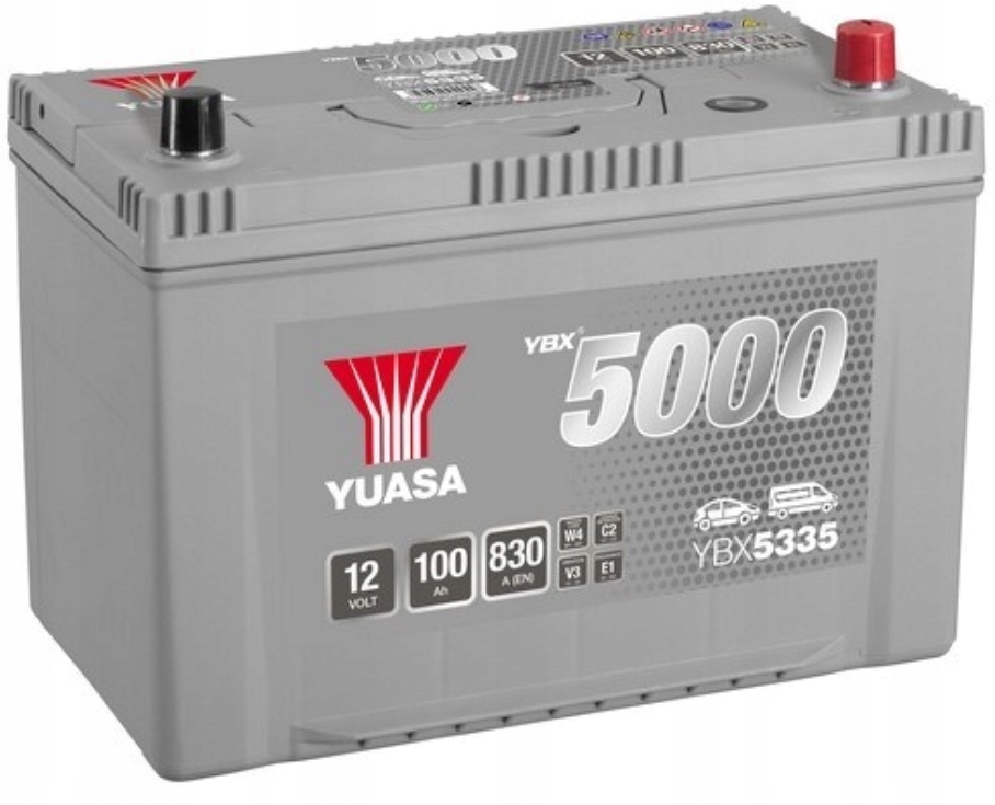 Купить Аккумулятор yuasa 12v 100ah 830a p+ ybx5335