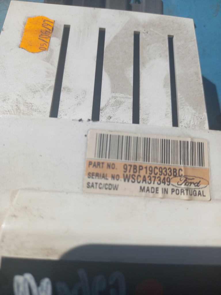 фото №3, Панель обдув ford mondeo mk2 97r