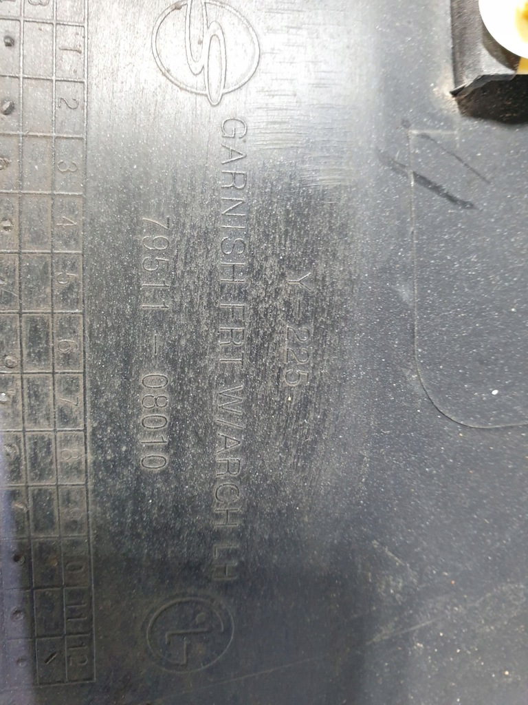 фото №7, Ssangyong rexton молдинг крила ліва перед