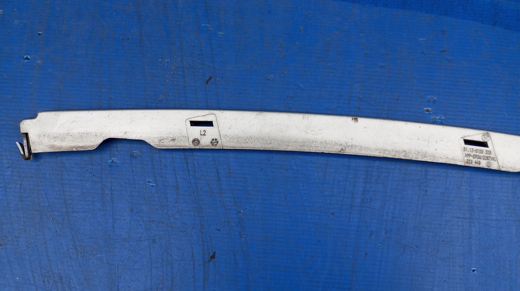 фото №12, Bmw 5 e39 молдинг прокладка фара лампи лівий перед