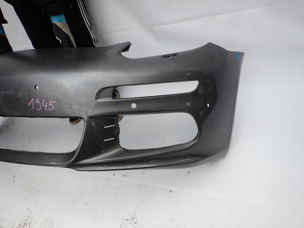 фото №15, Porsche panamera i 1 970 lift 09- бампер перед передний pdc spr