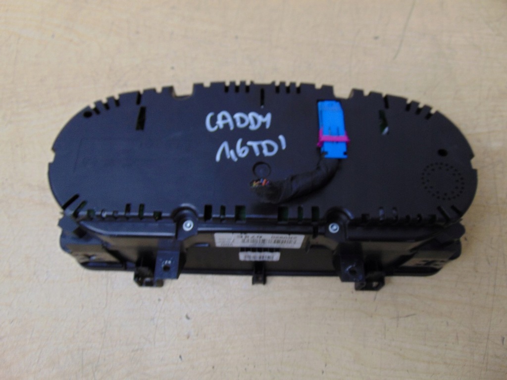 фото №7, Лічильник приладова панель vw caddy iii 2010- 1.6tdi 2k0920875e