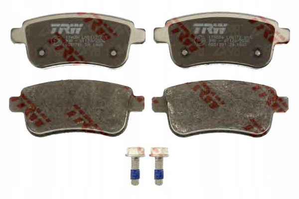 Тормозные колодки тормозной. renault megane 08- задняя с Разборки