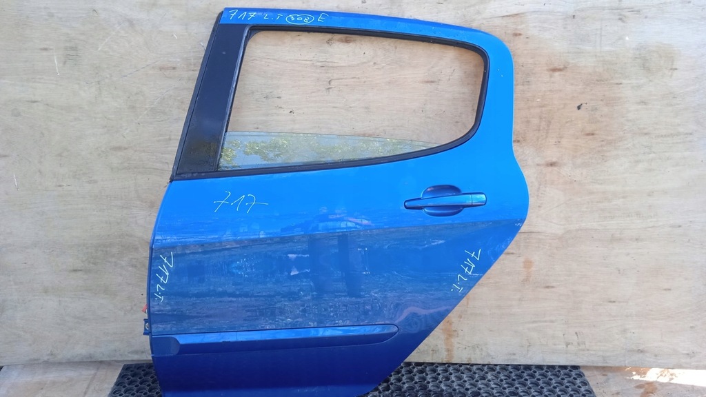 фото №1, Peugeot 308 t7 hb дверь задняя левый kgs