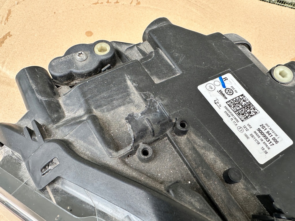 фото №8, Лампа vw polo vi 2g1 2g правая перед передняя