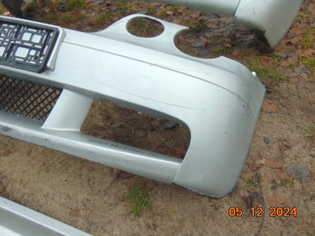 фото №10, Bmw 3 e46 compact do pod pdc бампер задняя задний серебристый решётка m набор m///