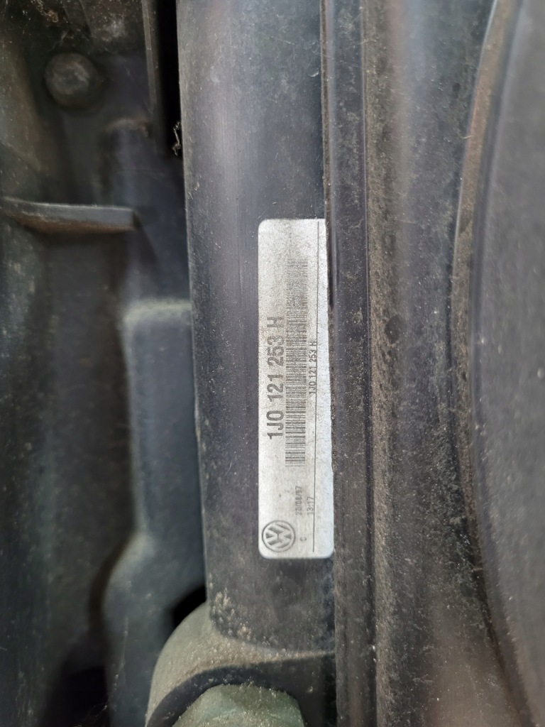 Vw golf iv 1.6sr ремень передний, радиатор вентилятор Киев