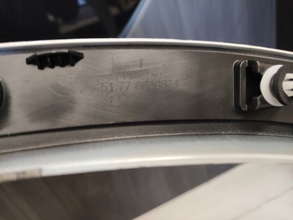 фото №5, Молдинг крыла m набор правый задняя bmw x1 f48 цвет a96