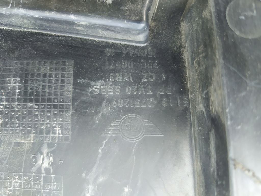 фото №7, Жабо верхній пластиковий 51132751209 mini cooper