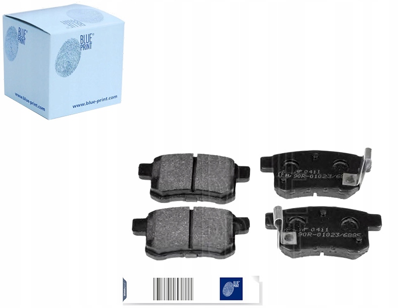 фото №1, Blue print adh24281 набор тормозных колодок тормозных, тормоза дисковые