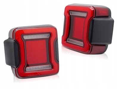 фото №1, Лампи світлодіодний chrysler jeep wrangler jl 18-23 led red dts