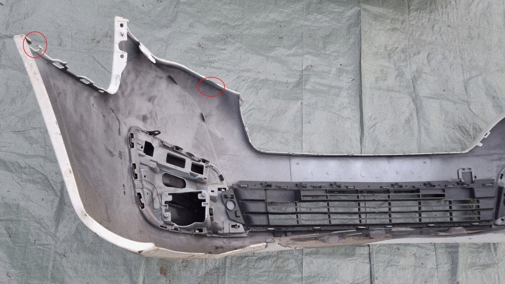 фото №15, Citroen berlingo 2 3 ii iii 2008 lift бампер перед передний решётка радиатора решётка радиатора